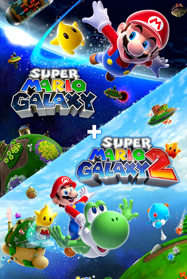 Super Mario Galaxy + Super Mario Galaxy 2