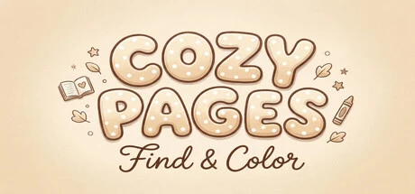 Cozy Pages: Find & Color
